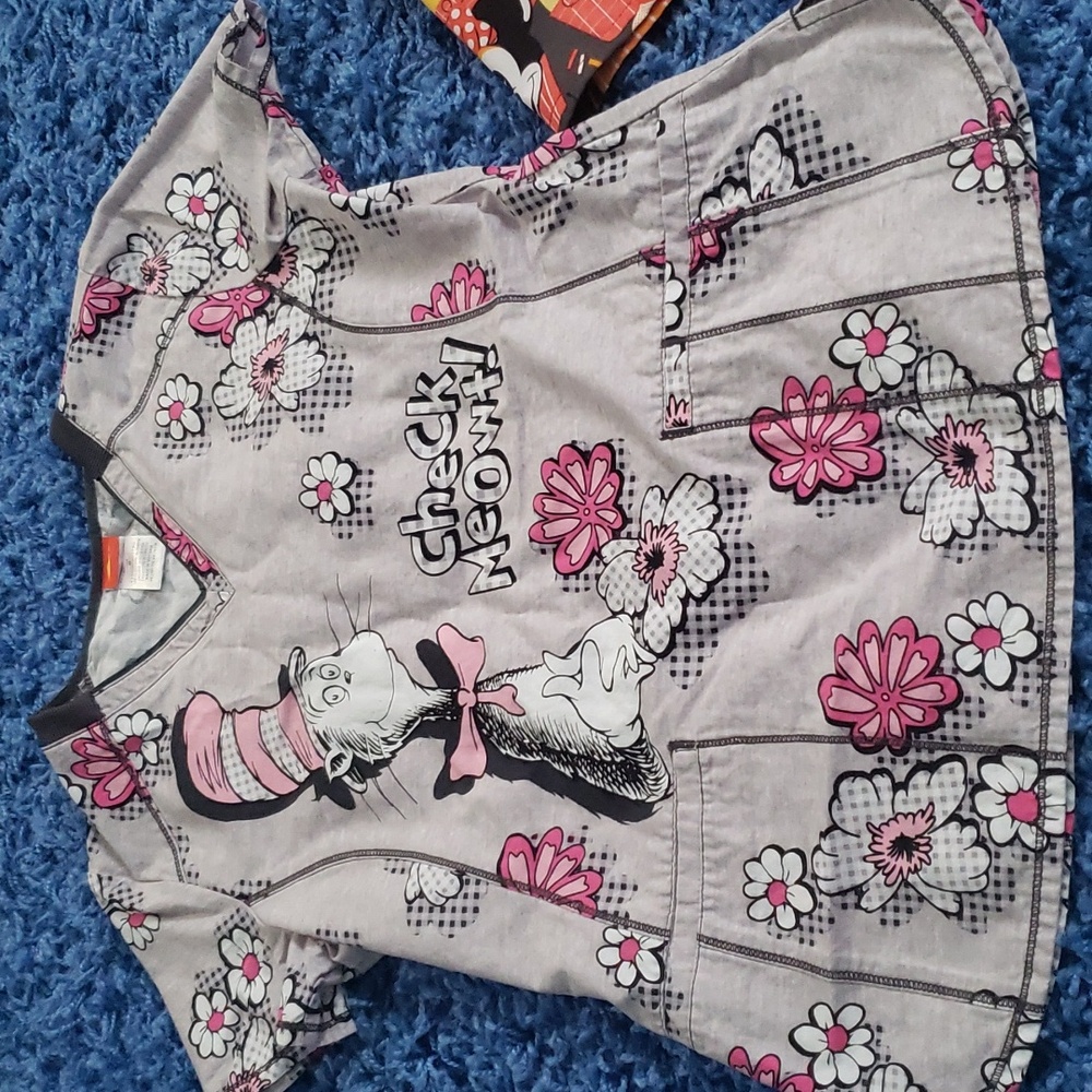 Size small scrub tops